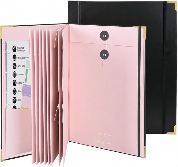 Dranup Important Papers Organizer Binder by Dranup