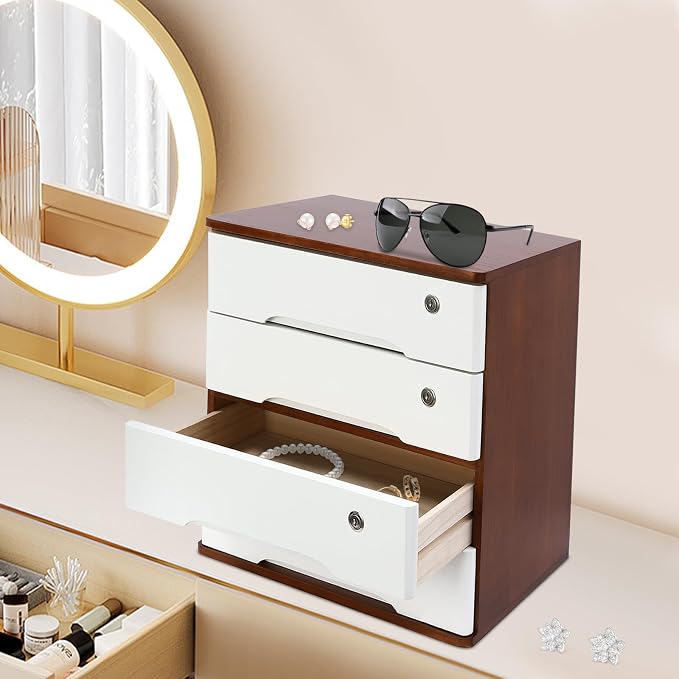 Wooden Desktop Storage Box - Image 4