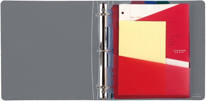 Five Star 2-Pocket Dividers, Colors Will Vary, 3 Pack - Image 4