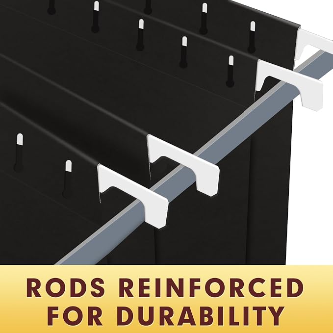 HERKKA Hanging File Folders, 30 Pack Reinforced Letter Size Hanging Folders - Image 4