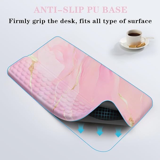 Ergonomic Keyboard Stand with Wrist Rest, Computer Wrist Support Pad, Tilted - Image 5