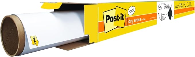 Post-it Dry Erase Whiteboard Film Surface by Unknown