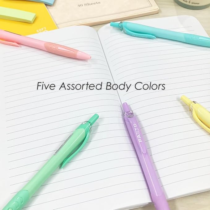 FLEXOFFICE Ballpoint Pens, 0.5mm Fine Point, Smooth Ink Pens, Ball point Pens - Image 5
