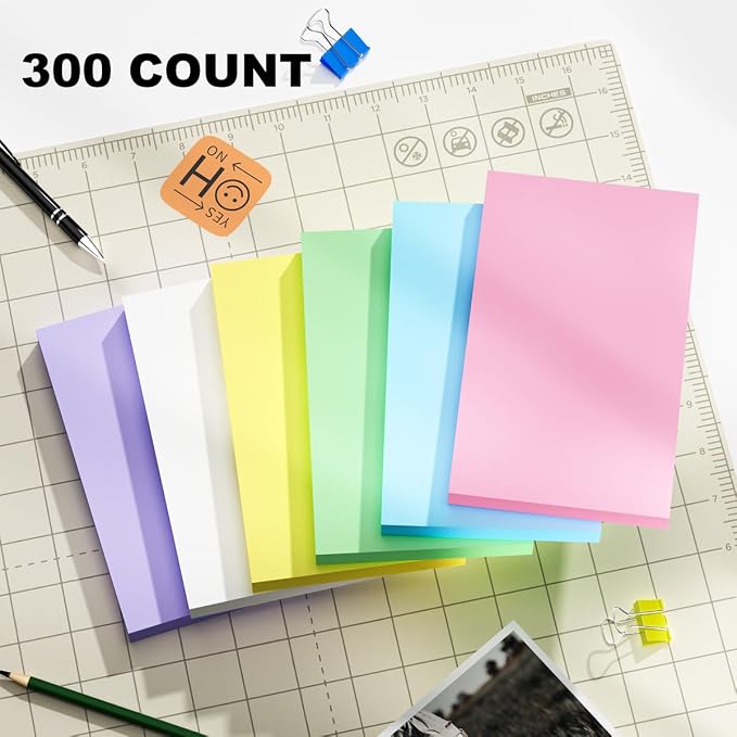 300 Count Blank Index Cards 3x5 Notecards Flashcards - Image 6