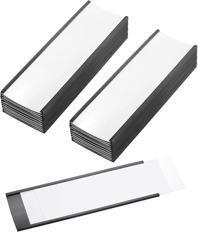 PATIKIL Magnetic Label Holder 6" x 2" by PATIKIL