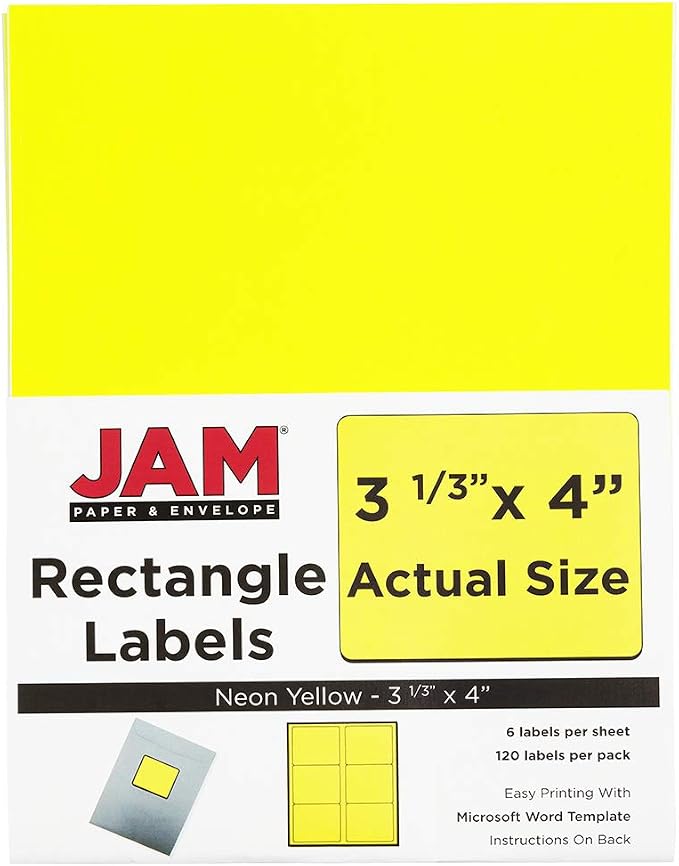 JAM PAPER Shipping Address Labels - Image 7