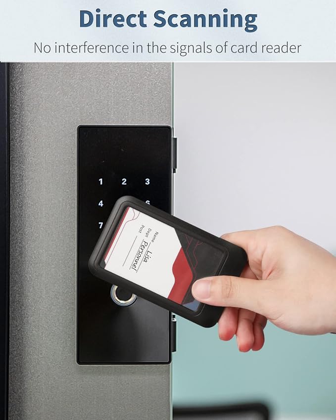 Uniclife 3 Pack Sliding Badge Holders - Image 2