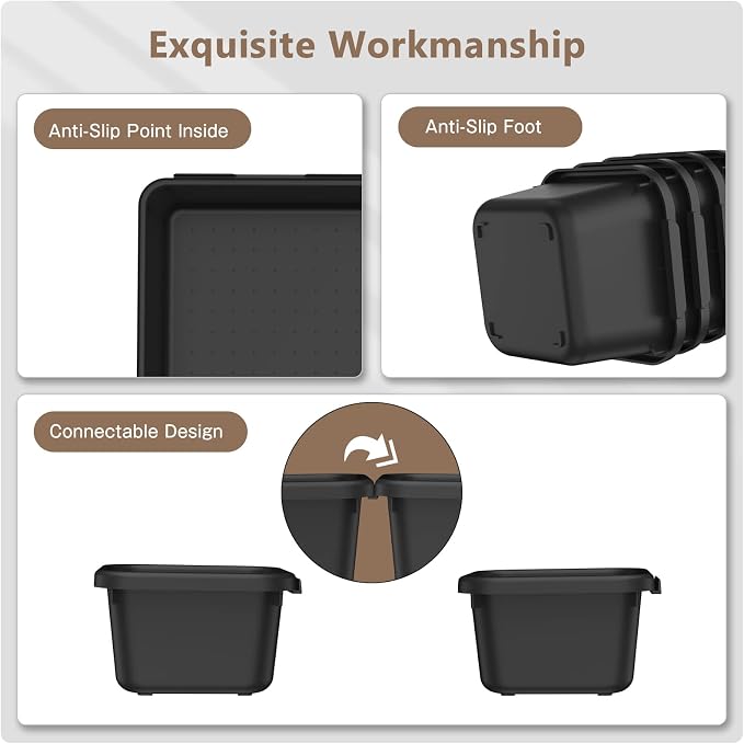 A-LuGei 【More Larger Size】 【69 PCS-5 Size】 Tool Box Organizer Tray Divider - Image 7