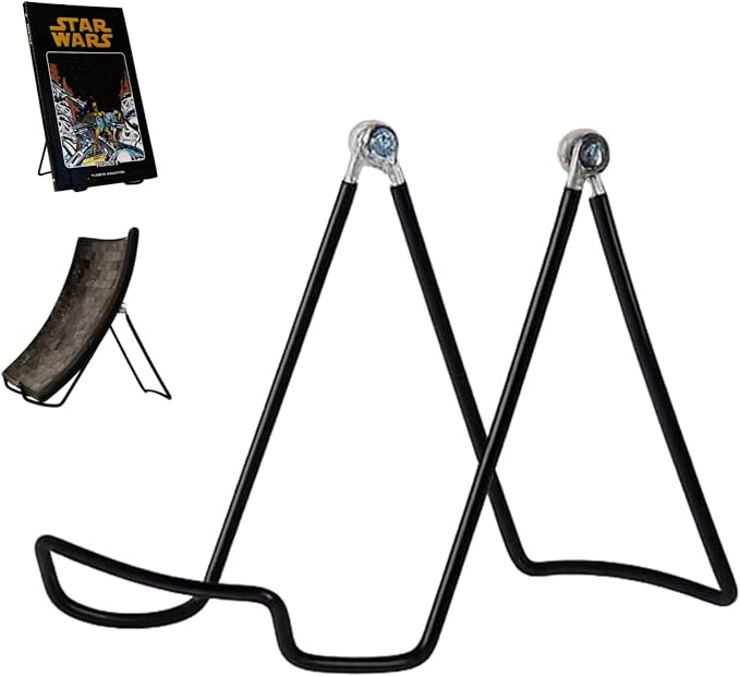 KINGDOM SOLUTIONS MADE IN USA 48-Pack Adjustable Black Metal Easels by KINGDOMSOLUTIONS