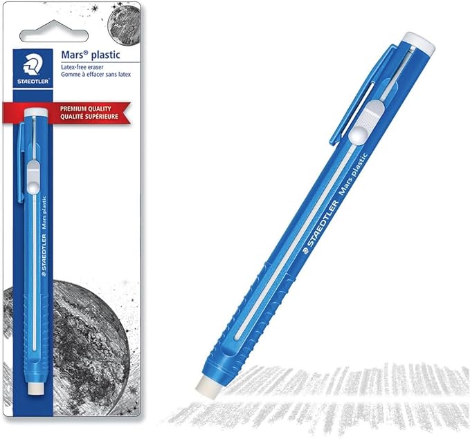 STAEDTLER Mars Plastic Eraser Pen, 18 Total Count German-Made Retractable - Image 3