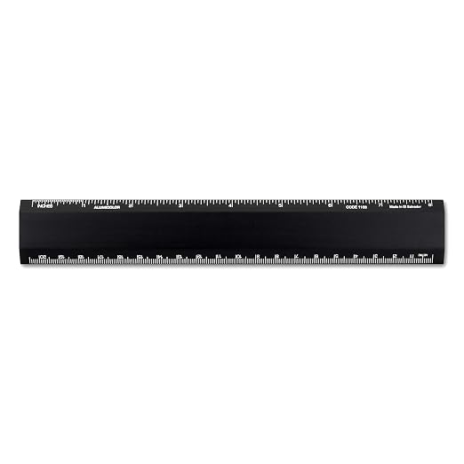 Alumicolor Aluminum Desk Ruler by Alumicolor