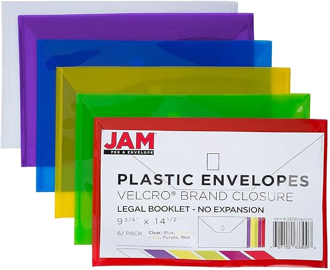 JAM PAPER Plastic Envelopes - Image 8