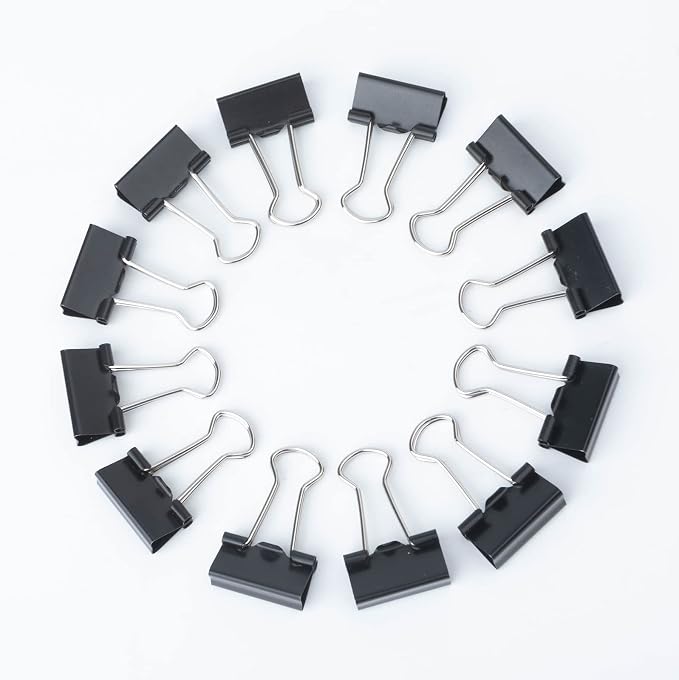50 Pcs Small Binder Clips for Paperwork, Bookmark and Cable Management - Image 8