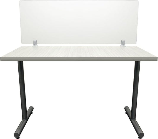 OBEX Frosted Acrylic Desk Mounted Privacy Panel by OBEX