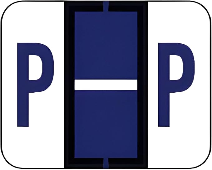 Doctor Stuff - File Folder Labels, Alphabet Letter P Stickers, Compatible - by DoctorStuff