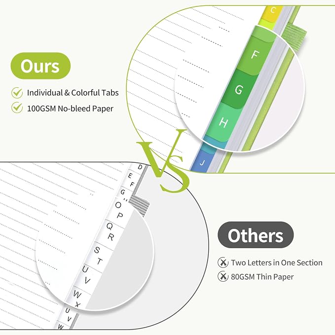 Password Book with Alphabetical Tabs, Password Keeper Book - Image 2