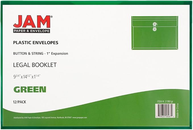 JAM PAPER Plastic Envelopes - Image 5