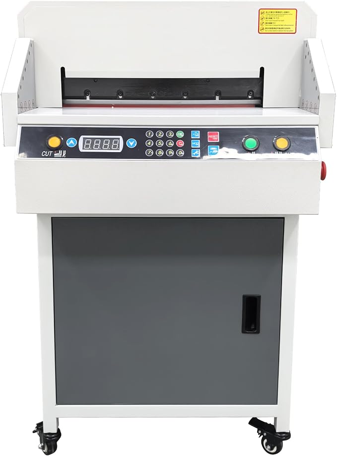 17.72'' Electric Paper Cutter High Precision Stack Paper Cutting Machine by HQHAOTWU