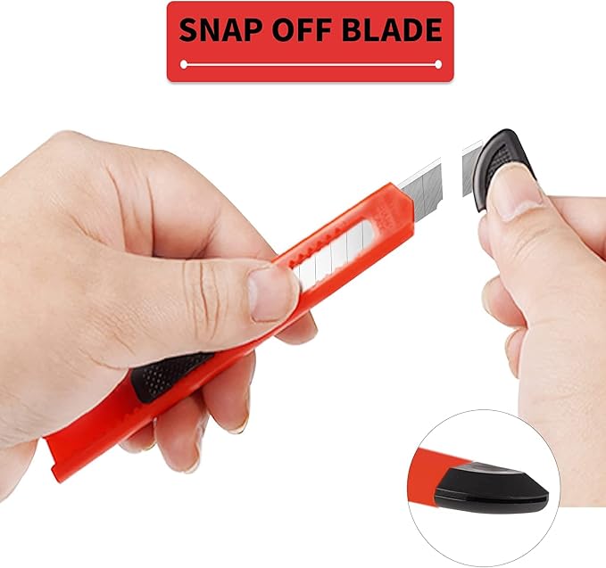 DIYSELF Knife 48 Pack Box Cutters Retractable Heavy Duty, Razor Knife - Image 5
