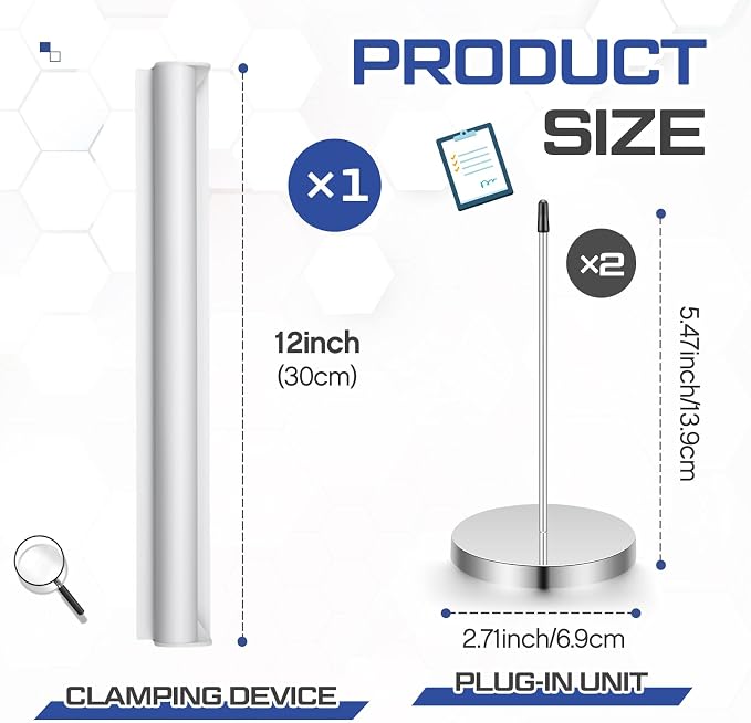 Henoyso 12 Inch Aluminum Slide Check Rack - Image 2