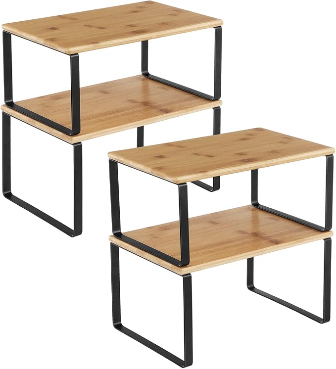 SONGMICS Cabinet Organizer Shelf, Kitchen Storage, Spice Rack, Expandable by Unknown