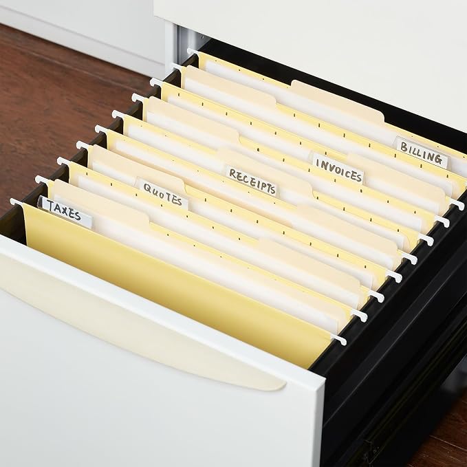Staples Hanging File Folders, Letter Size, Durable Construction – 50/Carton - Image 4