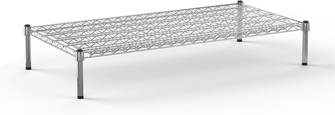 Regal Altair 24" Deep x 48" Wide x 8" Height Wire Shelving Kit | 1-Tier | NSF by Regal+Altair