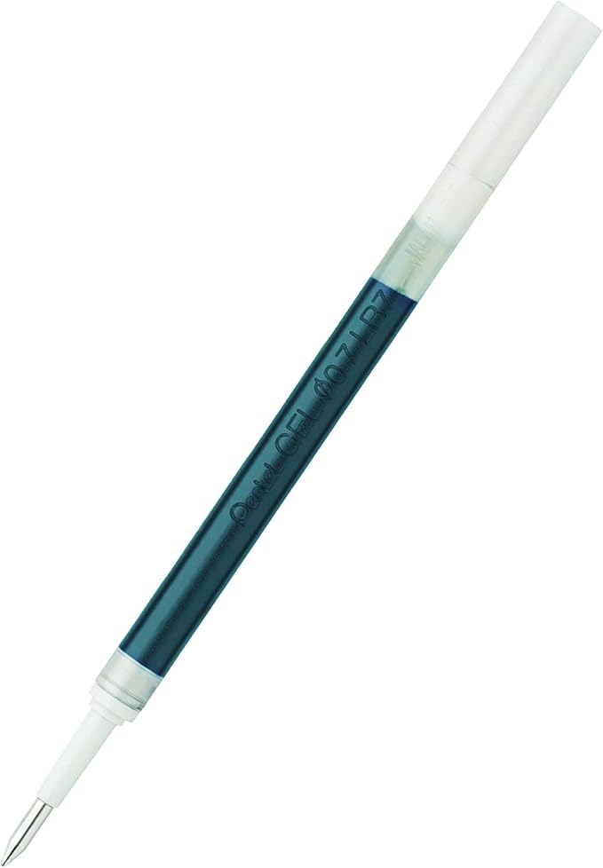 Pentel Refill Ink for EnerGel RTX Retractable Gel Pen, 12 Pack, Medium Point by PentelofAmerica