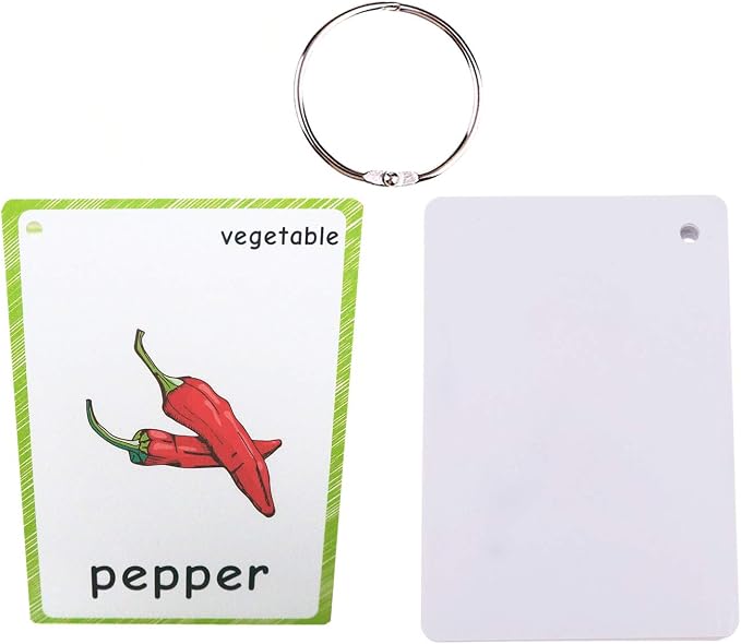 Set of Fruit and Vegetable Flash Cards - Image 2