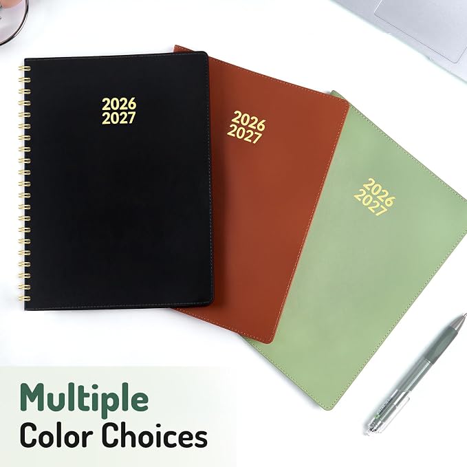 Forvencer Planner 2026-2027, Academic Planner Weekly & Monthly, Vegan Leather - Image 6