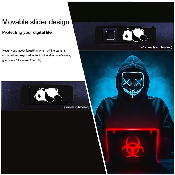 Laptop Camera Cover Slide, Webcam Cover Slide, Protecting Your Privacy Security - Image 2