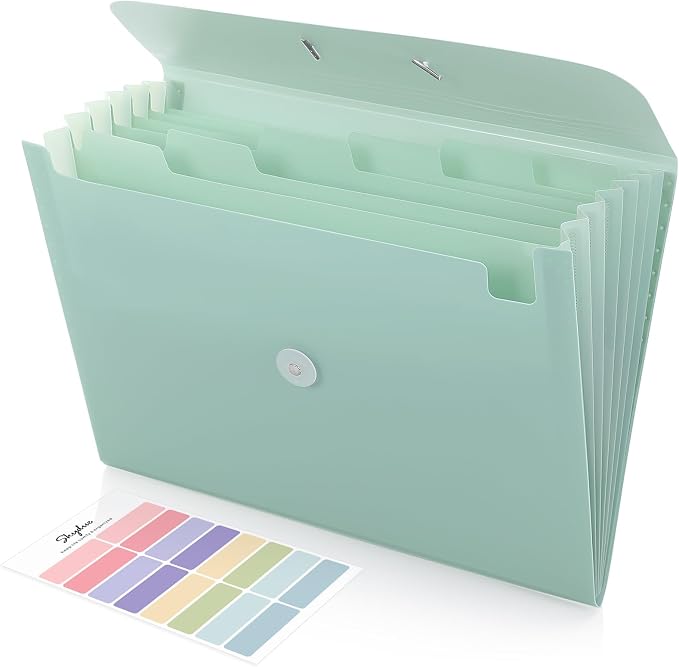 SKYDUE Accordion File Organizer, Expanding File Folder by SKYDUE