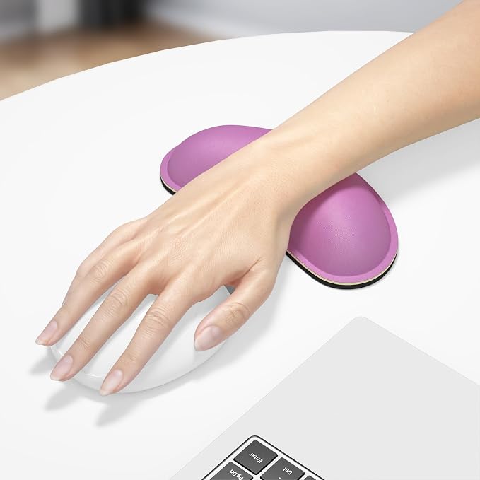 Dapesuom Mouse Wrist Rest, Ergonomic Memory Foam Mouse Wrist - Image 7