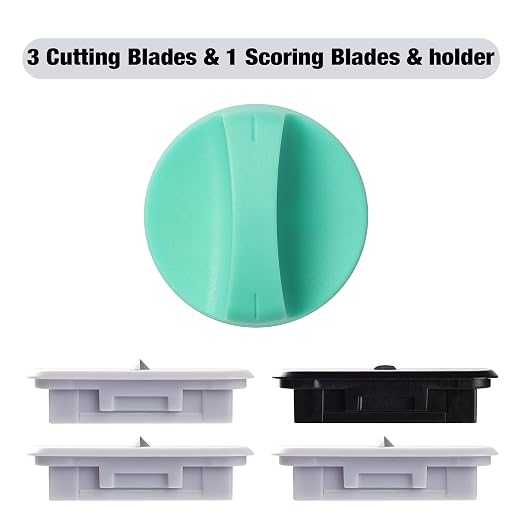 Likart 4-Pack Paper Cutter Replacement Blade Kit, Portable Trimmer Cutting - Image 2