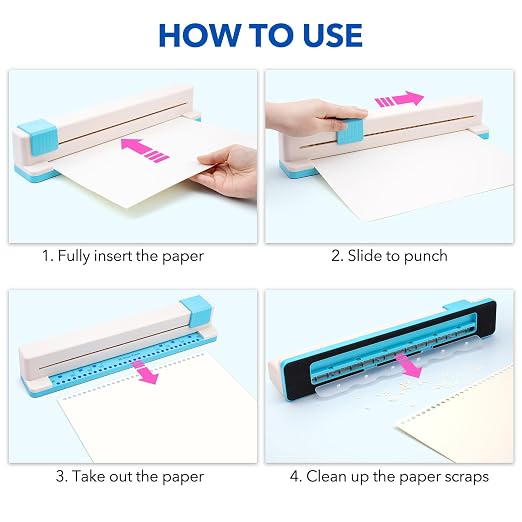 2Pcs/Set 30 Holes Binding Punch - Image 4