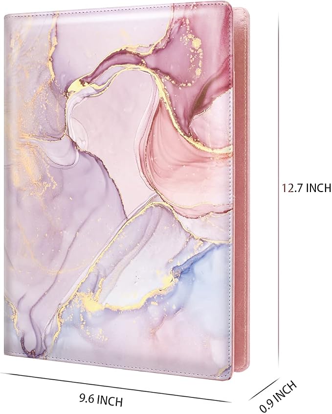 Padfolio Business/Resume Portfolio Folder, Leather Interview Portfolio Business - Image 3