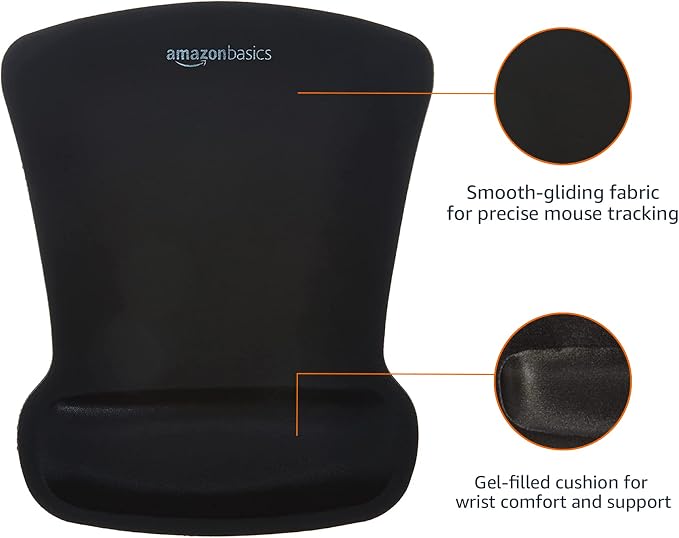 Amazon Basics Ergonomic Mouse Pad - Image 2