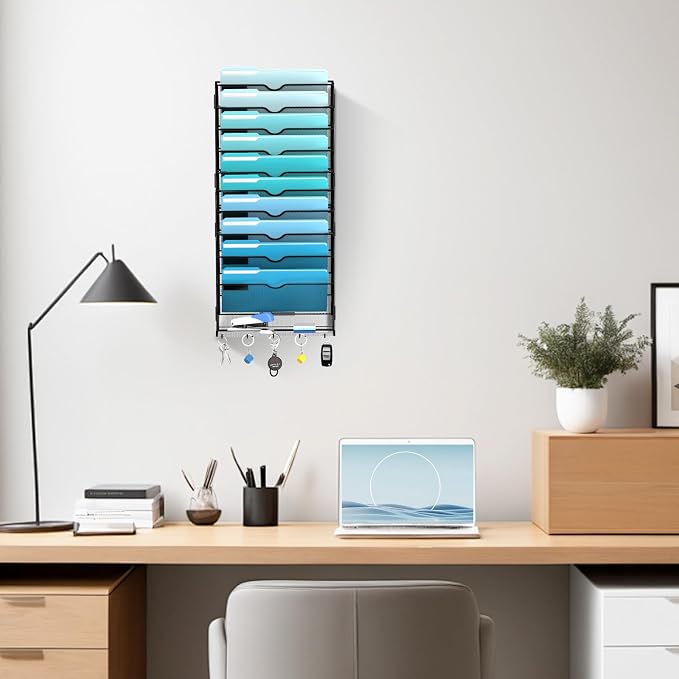 11 Tier Wall File Organizer - Image 7