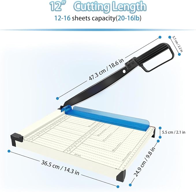 Paper Cutter, A4 Paper Trimmer - Image 3