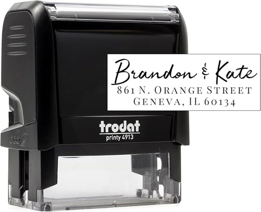Self Inking Modern Address Stamps | Custom Return Address Stamper by 904Custom