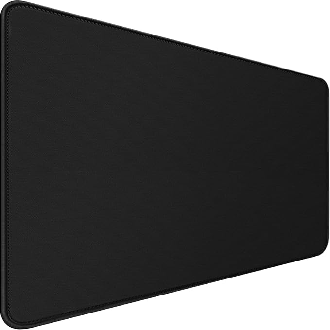 46.9" x 23.5" Waterproof Fabric Desk Pad, Rubber Anti-Slip Base, Stitched Edges by CustomerFirstServiceFirst