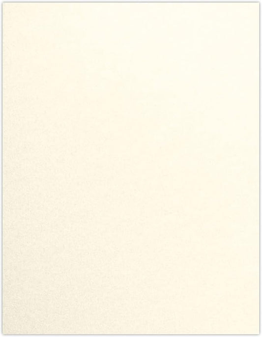 LUXPaper 8.5" x 11" Cardstock | Letter Size | Champagne Metallic | 105lb. Cover by LUXPaper