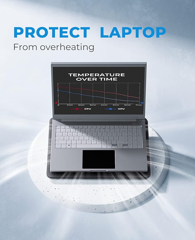 havit HV-F2056 15.6"-17" Laptop Cooler Cooling Pad - Image 2