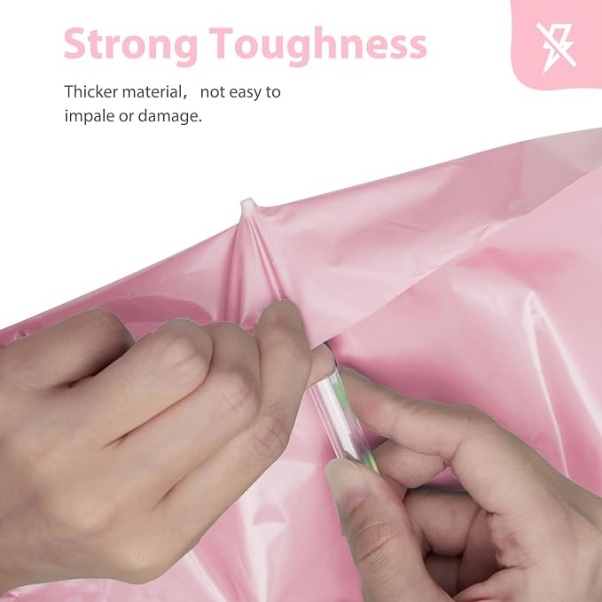 Fuxury Poly Mailers 6x9 Inch 1200 Pcs, Bulk Shipping Bags - Image 5
