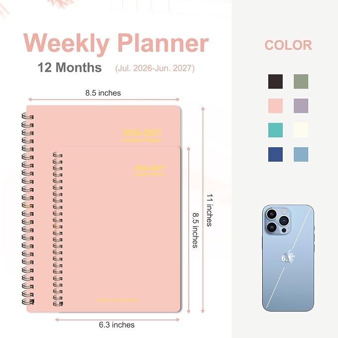 Planner 2026-2027, Weekly and Monthly Academic Planner, July 2026 - Image 2
