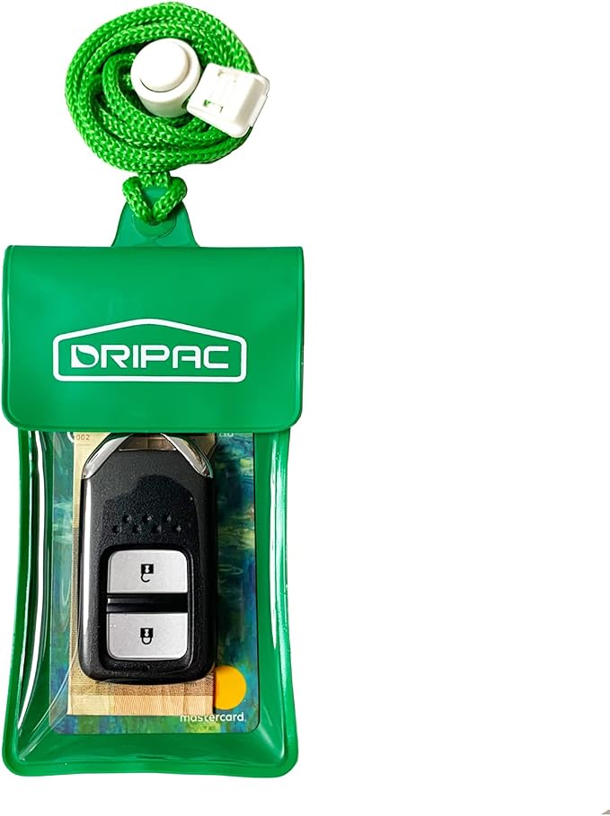 DRIPAC Waterproof Car Key FOB Case Waterproof Wallet Waterproof Holder Pouch by DRLOKPAK
