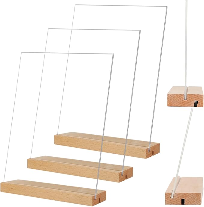 TONICE 8.5 x 11 Acrylic Sign Holder by TONICE