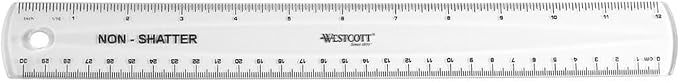 Westcott Shatterproof Ruler, Design by Westcott
