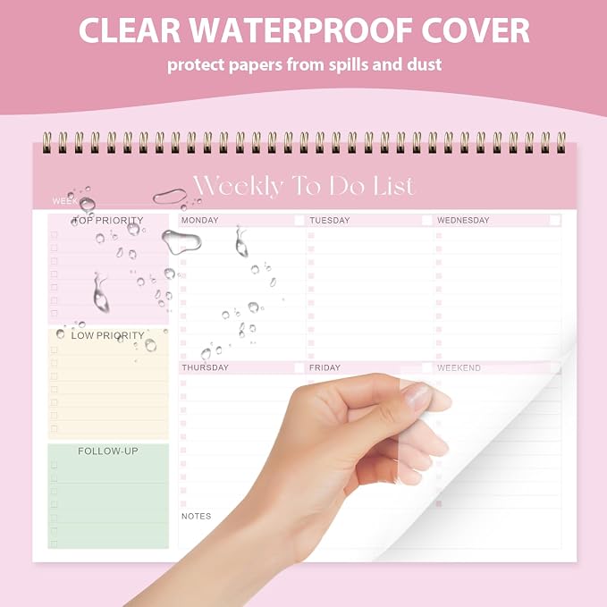 Weekly To Do List Notepad, Undated Planner - Image 4