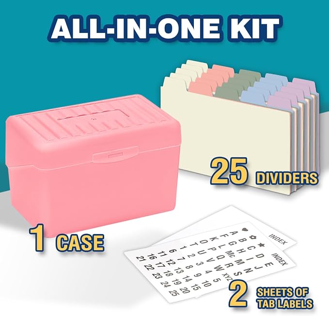 H4D Index Card Holder 3x5 Inches - Image 2